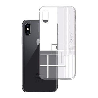 Pouzdro 3mk Ferya Slim case Apple iPhone Xs Max, LINE bílé – Hledejceny.cz