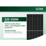 SOMI Fotovoltaický panel 550W stříbrný rám – Zbozi.Blesk.cz