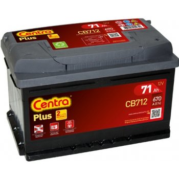 Centra Plus 12V 71Ah 670A CB712