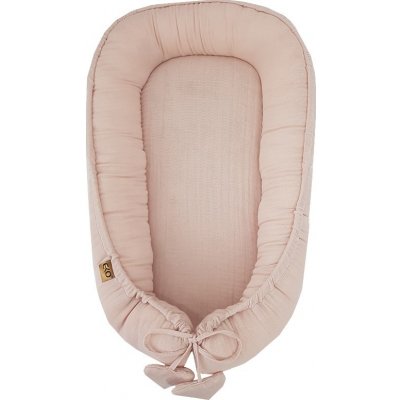 Eko Hnízdo mušelínové Powder růžová – Zboží Mobilmania