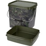 Trakker Kbelík Olive Square Container 13 L – Zboží Mobilmania