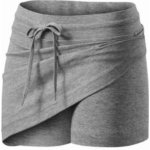 Malfini sukně dámská Skirt two in one 604 tmavě šedý melír – Sleviste.cz