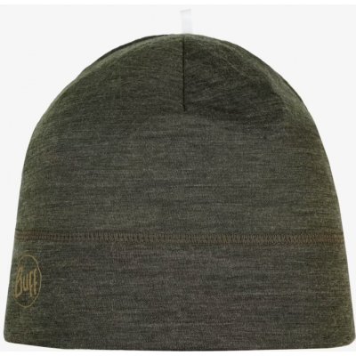 Buff Wool Beanie Midweight bark khaki – Hledejceny.cz