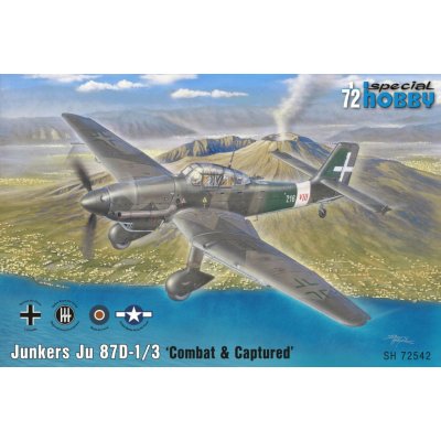 Special Hobby SH72542 Junkers Ju 87D-1/3'Combat & Captured'1/7 1:72 – Hledejceny.cz