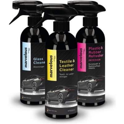 Marvelous Set na čištění interiéru vozu 3 x 500 ml – Hledejceny.cz