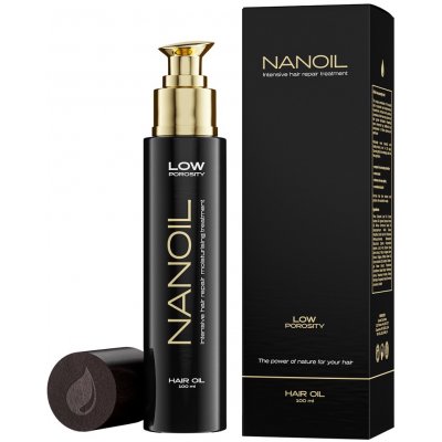 Nanoil Low Porosity Hair Oil s nízkou porozitou 100 ml