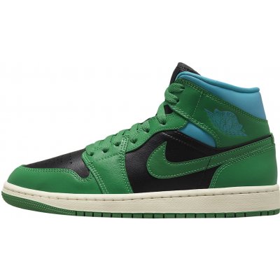 Nike Air Jordan 1 Mid Lucky Green Aquatone BQ6472-033