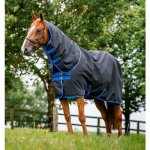 Horseware Lehká výběhová deka Amigo Plus Ripstop 900D s krkem black classic blue – Zboží Dáma