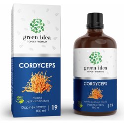 Green Idea Tinktura bezlihová Cordyceps 100 ml