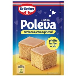 Dr. Oetker Poleva v prášku citrónová příchuť 100 g