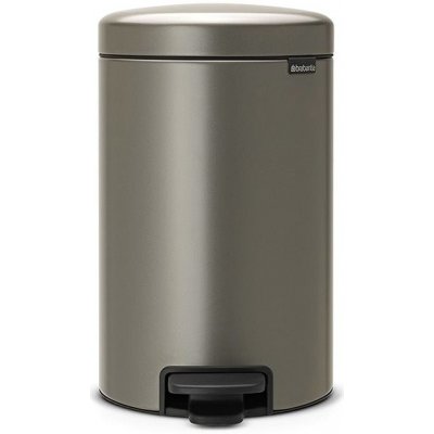 Brabantia NewIcon Pedálový koš 12 L platinová 113628