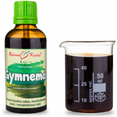 Bylinné kapky Pavlovy bylinné kapky Gymnema Gurmár gymnéma lesní tinktura 50 ml – Hledejceny.cz