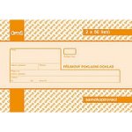 Optys 1091 Příjmový pokladní doklad A6 samopropisovací 2x50 listů – Zboží Mobilmania