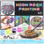 GRAFIX Sada Malování kamínků s očima neonové kreativní set v krabici – Hledejceny.cz