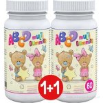 ABCD Multi Gummies Clinical 2 x 60 pektinových bonbónů – Hledejceny.cz