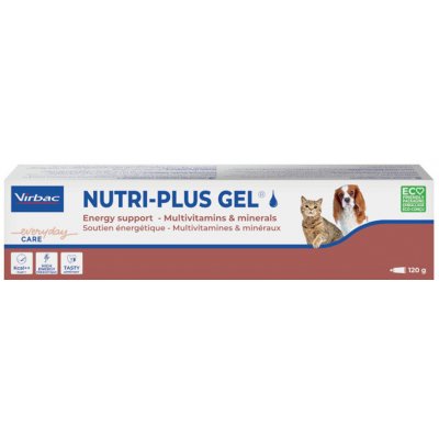 Virbac Nutri-Plus Gel pro psy a kočky 2 x 120 g