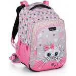 Bagmaster Lumi 22 A bílá kočka s mašlí růžová – Zboží Dáma