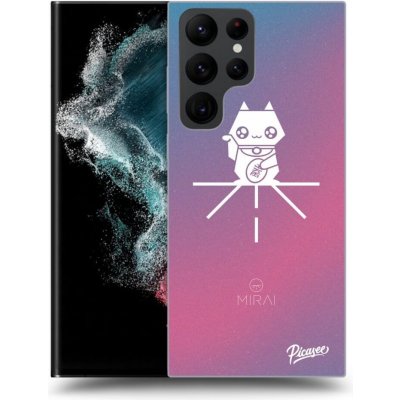 Pouzdro Picasee silikonové Samsung Galaxy S23 Ultra 5G - Mirai - Maneki Neko černé