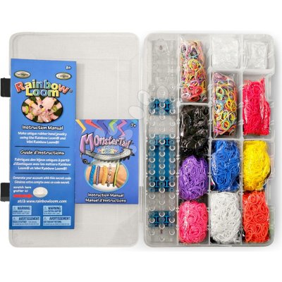 Starter Kit Gift Box Medium Rainbow Loom sada 6000 gumičiek s 2 háčikmi RL48 – Sleviste.cz