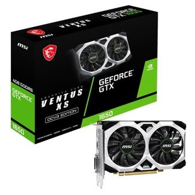 MSI GeForce GTX 1650 D6 VENTUS XS OCV3 – Zbozi.Blesk.cz