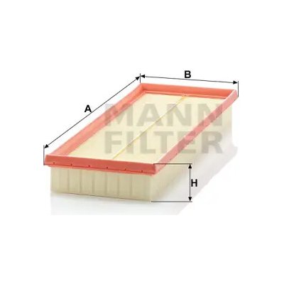 MANN FILTER Vzduchový filtr C 3689 – Hledejceny.cz