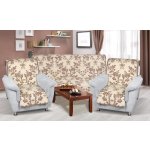 Bellatex přehoz Souprava Karmela PLUS 3+1+1 béžový květ 150 x 200 cm, 2 ks 65 x 150 cm – Zboží Dáma Bellatex přehoz Souprava Karmela PLUS 3+1+1 béžový květ 150 x 200 cm, 2 ks 65 x 150 cm – Zboží Dáma