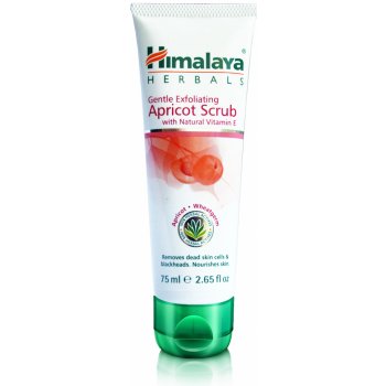 Himalaya Herbals jemný exfoliační meruňkový peeling 75 ml