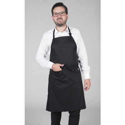 Gary´s Zástěra Tasca 70x95cm směs 65/35 černá černá – Hledejceny.cz