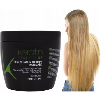 Edelstein Keratin Regeneration maska na vlasy 500 ml