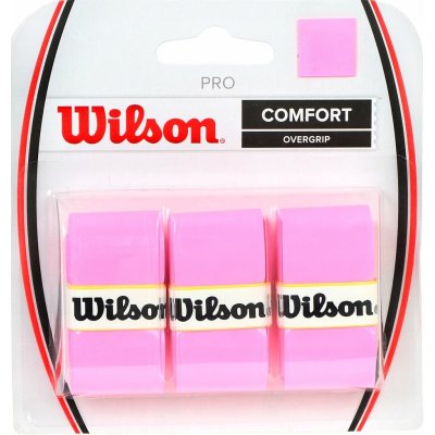 Wilson Overgrip Comfort 3 ks růžové – Hledejceny.cz