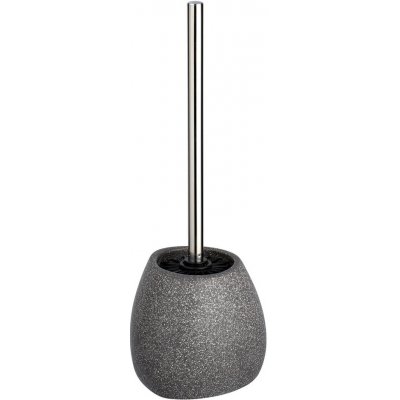 Wenko Šedý keramický toaletní kartáč Pion výška 38,5 cm – Hledejceny.cz