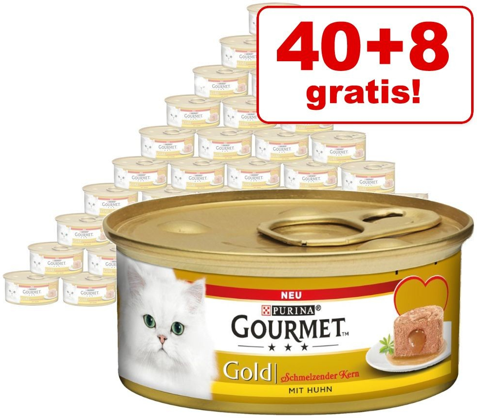 Gourmet Gold Raffiniertes Ragout Hovězí 48 x 85 g