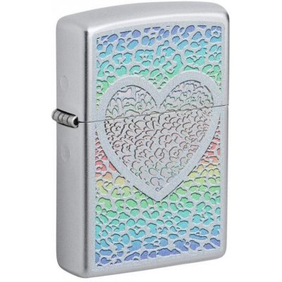 Zippo Benzínový Heart Design