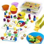 Medvídci učení počítat montessori 44 ks – Hledejceny.cz