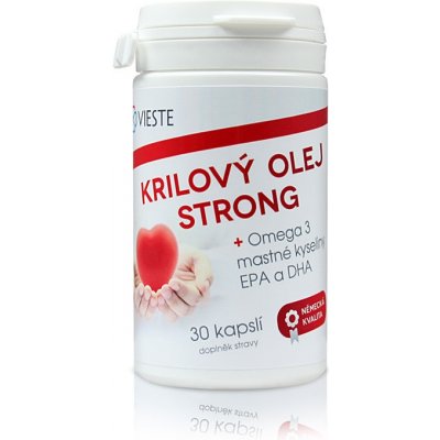 Vieste Krilový olej Strong Omega 30 kapslí – Hledejceny.cz