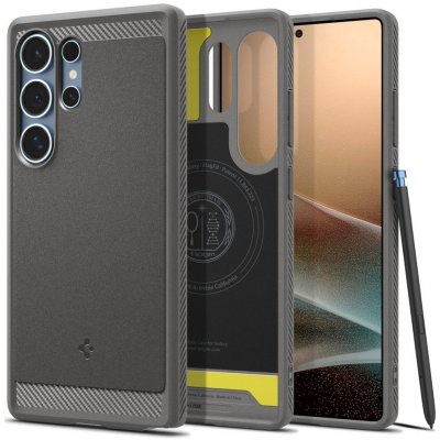 Spigen Rugged Armor MagSafe Samsung Galaxy S25 Ultra marble gray ACS08952 – Hledejceny.cz