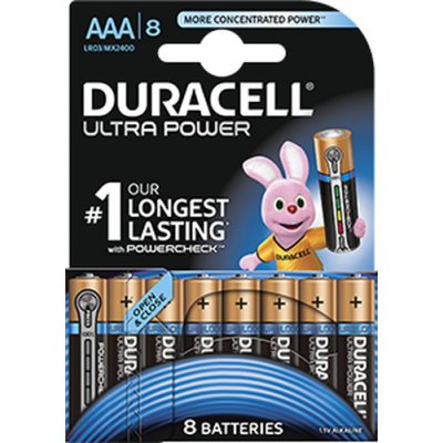 Duracell ULTRA AAA 8ks 10PP100095 – Zboží Mobilmania