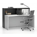 Plan sestava single Segment 2 police bílý / grafit – Sleviste.cz