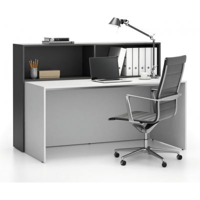 Plan sestava single Segment 2 police bílý / grafit – Sleviste.cz