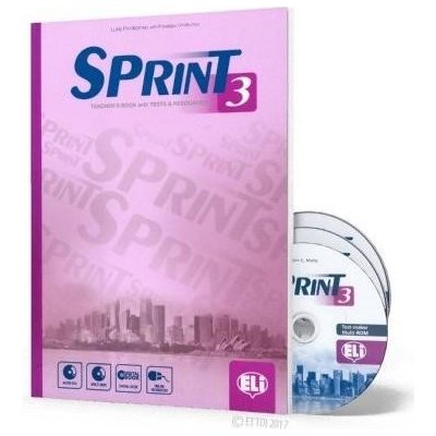 Sprint 3 - Teacher´s Book + 2 Class Audio CDs +Tests & Resources + Test maker Multi-ROM – Sleviste.cz