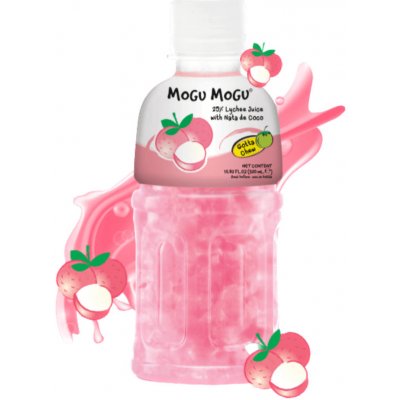 Mogu Mogu žvýkací nápoj Liči 320 ml