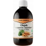 MRKVOVÝ OLEJ Z SEMEN NERAFINOVANÝ LISOVANÝ ZA STUDENA 500ml 0,5l – Sleviste.cz