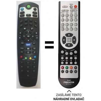 Dálkový ovladač Predátor Kaon KTSC-S660 HD, KSFS660HDCO – Sleviste.cz