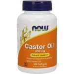Now Foods Castor Oil 650 mg 120 kapslí – Hledejceny.cz
