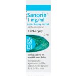 SANORIN NAS 1MG/ML NAS GTT SOL 1X10ML – Hledejceny.cz