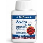 MedPharma Železo 20 mg+Vitamín C 37 tablet – Hledejceny.cz