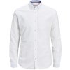 Pánská Košile Jack&Jones pánská košile JJEPLAIN POPLIN slim Fit 12173241 white