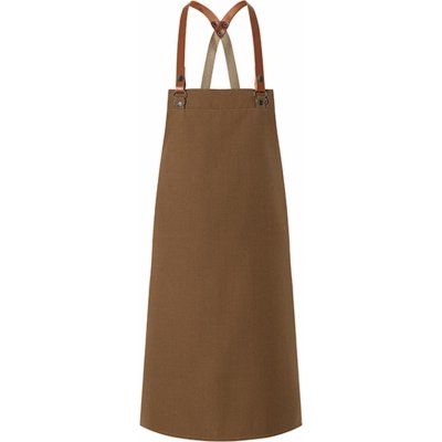 Karlowsky Gastro zástěra s laclem KY054 Cinnamon 70x85cm – Hledejceny.cz