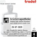 Trodat 5480 [ 68 x 47 mm pouze gumový štoček – Zboží Živě