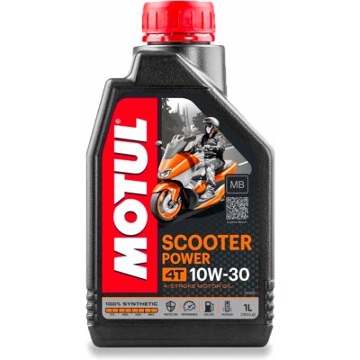 Motul Scooter Power 4T 10W-30 1 l – Zboží Mobilmania